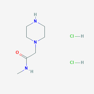 B2357790 N-methyl-2-piperazin-1-ylacetamide dihydrochloride CAS No. 1172890-30-0; 39890-41-0