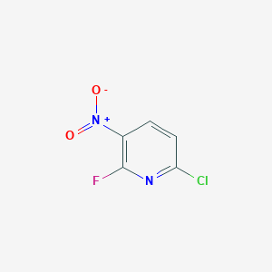 molecular formula C5H2ClFN2O2 B2357806 6-Chloro-2-fluoro-3-nitropyridine CAS No. 333998-11-1