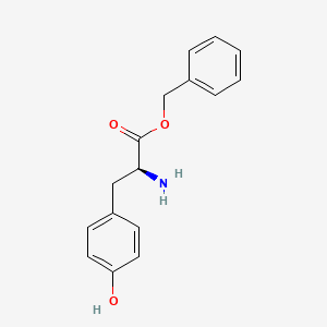 B2357830 (S)-Benzyl 2-amino-3-(4-hydroxyphenyl)propanoate CAS No. 42406-77-9; 53587-11-4