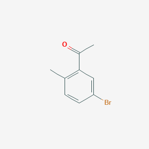molecular formula C9H9BrO B2357959 1-(5-Bromo-2-methylphenyl)ethanone CAS No. 90326-54-8