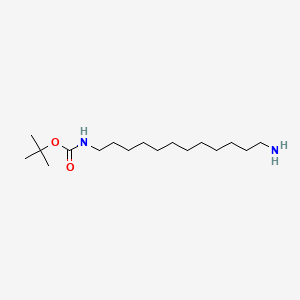 molecular formula C17H36N2O2 B2358000 Boc-NH-C12-NH2 CAS No. 109792-60-1; 648441-48-9