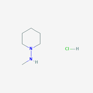 N-Methylpiperidin-1-amine;hydrochloride