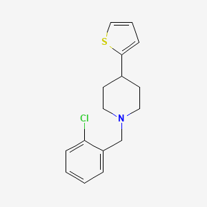 1-(2-Chlorobenzyl)-4-(thiophen-2-yl)piperidine