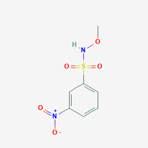 Benzenesulfonamide, N-methoxy-3-nitro-