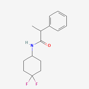 N-(4,4-difluorocyclohexyl)-2-phenylpropanamide