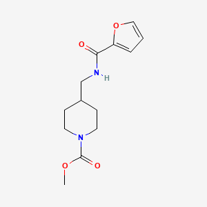 Methyl 4-((furan-2-carboxamido)methyl)piperidine-1-carboxylate