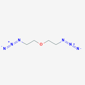 molecular formula C4H8N6O B023585 Azido-PEG1-azide CAS No. 24345-74-2