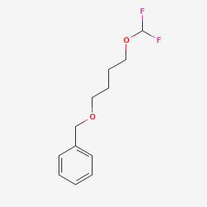 {[4-(Difluoromethoxy)butoxy]methyl}benzene