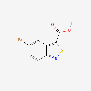5-Bromo-2,1-benzothiazole-3-carboxylic acid