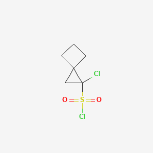 2-Chlorospiro[2.3]hexane-2-sulfonyl chloride