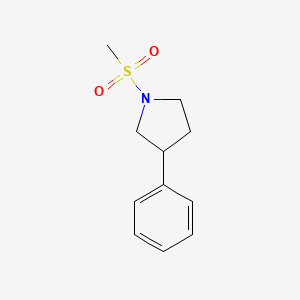 1-(Methylsulfonyl)-3-phenylpyrrolidine