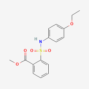 Methyl 2-[(4-ethoxyphenyl)sulfamoyl]benzoate