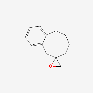 Spiro[7,8,9,10-tetrahydro-5H-benzo[8]annulene-6,2'-oxirane]