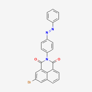 (Z)-5-bromo-2-(4-(phenyldiazenyl)phenyl)-1H-benzo[de]isoquinoline-1,3(2H)-dione