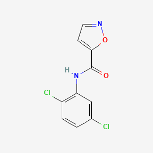 N-(2,5-dichlorophenyl)isoxazole-5-carboxamide