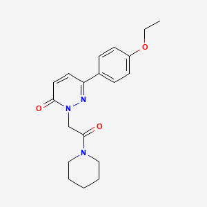 6-(4-Ethoxyphenyl)-2-(2-oxo-2-piperidin-1-ylethyl)pyridazin-3-one