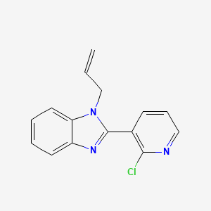 2-(2-Chloro-3-pyridinyl)-1-prop-2-enylbenzimidazole