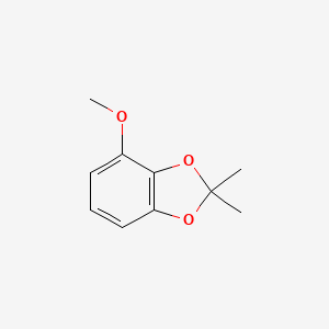 molecular formula C10H12O3 B2358779 4-Methoxy-2,2-dimethyl-1,3-benzodioxole CAS No. 84209-97-2