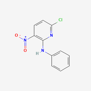 molecular formula C11H8ClN3O2 B2359117 6-chloro-3-nitro-N-phenylpyridin-2-amine CAS No. 26867-13-0