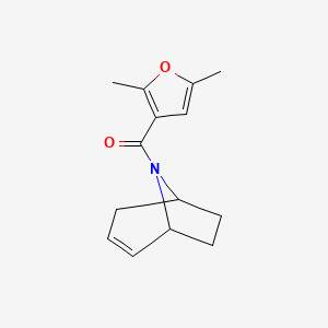 B2359137 (1R,5S)-8-azabicyclo[3.2.1]oct-2-en-8-yl(2,5-dimethylfuran-3-yl)methanone CAS No. 1797095-92-1