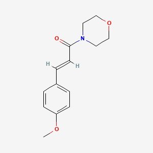 B2359292 (E)-3-(4-methoxyphenyl)-1-morpholinoprop-2-en-1-one CAS No. 21497-15-4