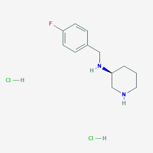 (S)-N-(4-fluorobenzyl)piperidin-3-aminedihydrochloride