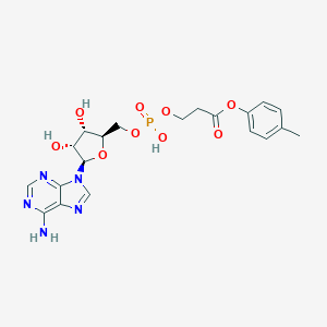 4-Tolyloxycarbonyl-2-ethyl adenosine monophosphate