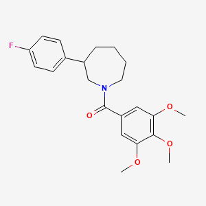 (3-(4-Fluorophenyl)azepan-1-yl)(3,4,5-trimethoxyphenyl)methanone