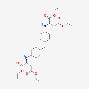 Aspartic acid, N,N'-(methylenedi-4,1-cyclohexanediyl)bis-, 1,1',4,4'-tetraethyl ester