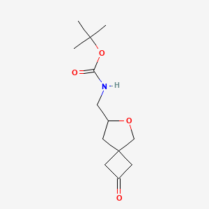Tert-butyl N-[(2-oxo-6-oxaspiro[3.4]octan-7-yl)methyl]carbamate