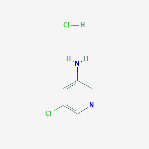 molecular formula C5H6Cl2N2 B2359931 5-Chloropyridin-3-amine hydrochloride CAS No. 2094506-37-1