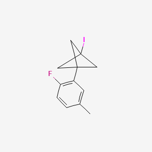 1-(2-Fluoro-5-methylphenyl)-3-iodobicyclo[1.1.1]pentane