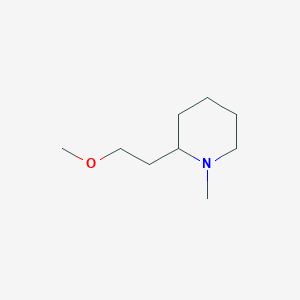 2-(2-Methoxyethyl)-1-methylpiperidine