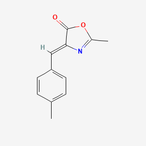 molecular formula C12H11NO2 B2360027 (Z)-2-Methyl-4-(4-methylbenzylidene)oxazol-5(4H)-one CAS No. 93634-54-9
