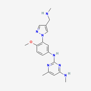 molecular formula C18H23N7O B2360095 Ehmt2-IN-1 