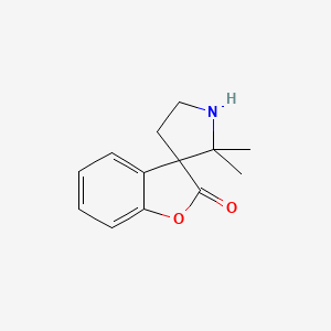 2',2'-Dimethyl-2H-spiro[benzofuran-3,3'-pyrrolidin]-2-one