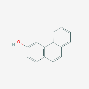 molecular formula C14H10O B023604 3-Phenanthrol CAS No. 605-87-8