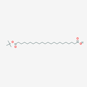 molecular formula C26H50O4 B2360426 22-(tert-Butoxy)-22-oxodocosanoic acid 