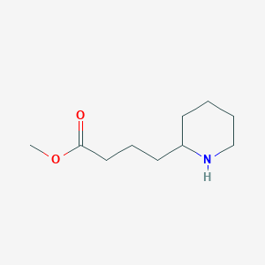 B2360645 Methyl 4-piperidin-2-ylbutanoate CAS No. 1187988-88-0