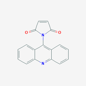molecular formula C17H10N2O2 B023607 N-(9-Acridinyl)maleimide CAS No. 49759-20-8