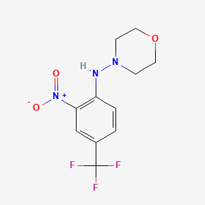 molecular formula C11H12F3N3O3 B2360967 THS-044 