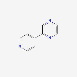 molecular formula C9H7N3 B2361119 2-(Pyridin-4-yl)pyrazine CAS No. 93844-98-5