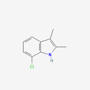 molecular formula C10H10ClN B2361190 7-chloro-2,3-dimethyl-1H-indole CAS No. 107327-44-6
