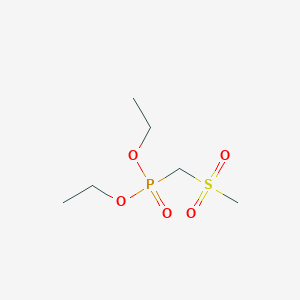 molecular formula C6H15O5PS B2361198 Diethyl ((methylsulfonyl)methyl)phosphonate CAS No. 40137-11-9