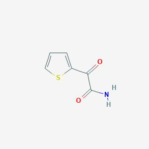 molecular formula C6H5NO2S B2361480 2-Oxo-2-(thiophen-2-yl)acetamide CAS No. 26359-11-5