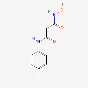 molecular formula C10H12N2O3 B2361553 N-Hydroxy-N'-(4-methylphenyl)propanediamide CAS No. 885372-05-4