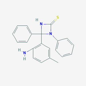 (Z)-((2-Amino-5-methylphenyl)phenylmethylene)phenylthiourea