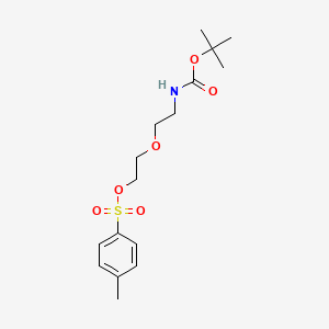 molecular formula C16H25NO6S B2361621 Tos-PEG2-NH-Boc 