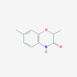 molecular formula C10H11NO2 B2361657 2,7-Dimethyl-2,4-dihydro-1,4-benzoxazin-3-one CAS No. 114603-36-0
