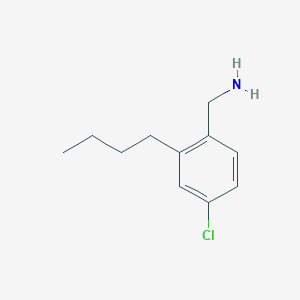 molecular formula C11H16ClN B2361791 n-Butyl-4-chlorobenzenemethanamine CAS No. 2298-58-0